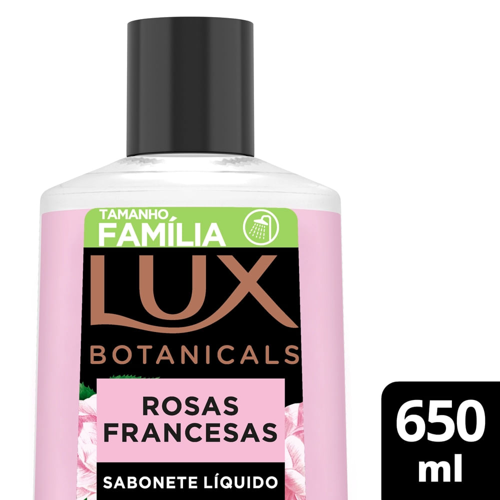 Sabonete Líquido Lux Botanicals Rosas Francesas 650ml