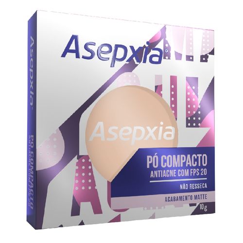Po Compacto Asepxia Matte Antiacne Fps20 Cor Marfim 10g