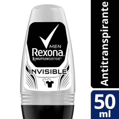 Desodorante Rexona Men Invisible Roll On 50ml