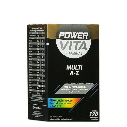 Power Vita Multi A/z Com 120 Comprimidos