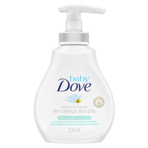 Sabonete Liquido Dove Baby Hidrataçao Sensível 200ml