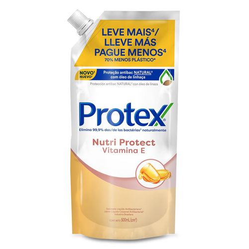 Sabonete Protex Vitamina E Refil 500ml