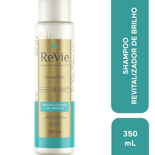 Shampoo Revitalizador De Brilho Revie 350ml
