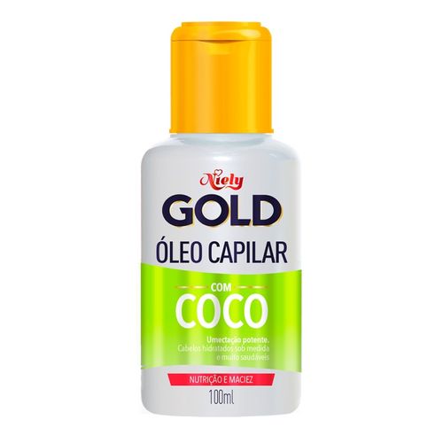 Oleo Capilar Niely Gold Hidratação Com Coco 100ml