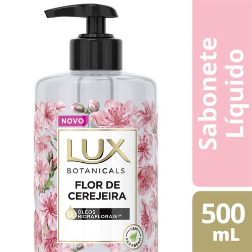 Sabonete Lux Para Maos Flor De Cerejeira 500ml