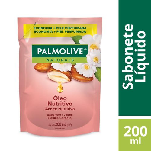 Sabonete Líquido Palmolive Naturals Óleo Nutritivo Refil 200ml