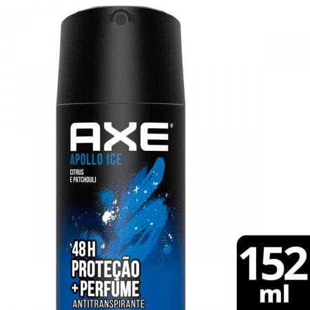 Desodorante Antitranspirante Aerosol Seco Axe Apollo 152ml