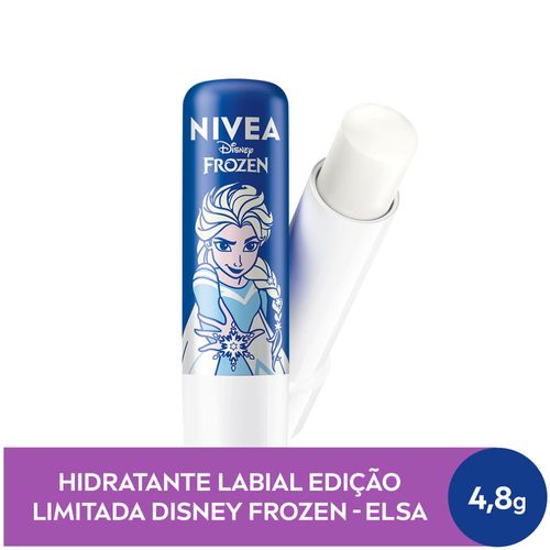 Hidratante Labial Nivea Disney Frozen Original Care 4,8g