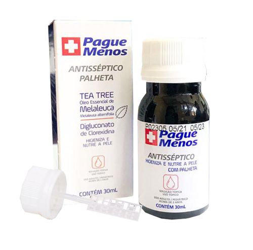 Solução Antiséptica Dauf Palheta Com 30ml