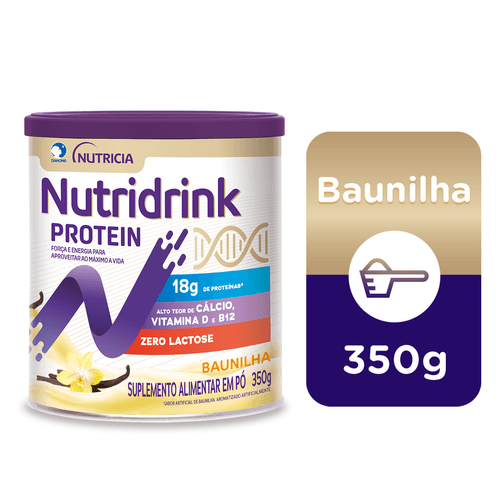 Nutridrink Protein Pó Sabor Baunilha 350g