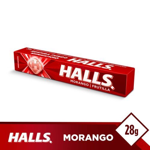 Drops Halls Morango 28g