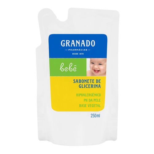Sabonete Granado Bebê Glicerina Tradicional Refil 250ml