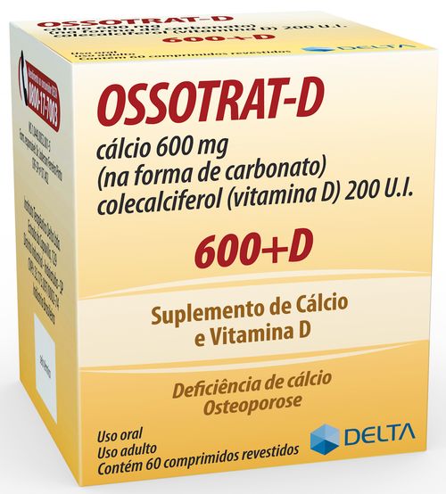 Ossotrat D Com 60 Comprimidos