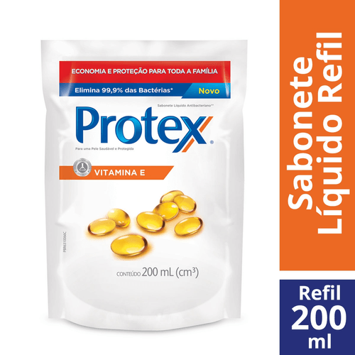 Sabonete Líquido Protex Vitamina E Refil 200ml