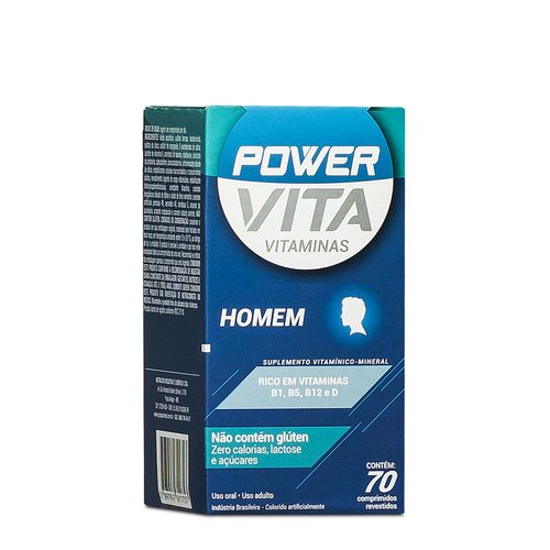 Power Vita Homem 70 Comprimidos