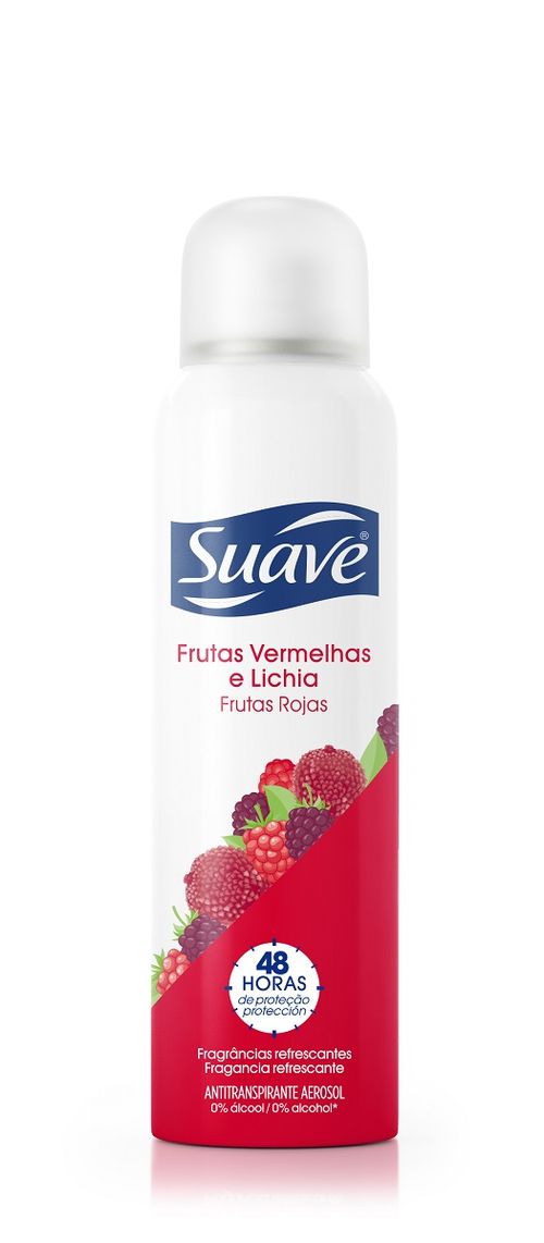 Desodorante Antitranspirante Suave Frutas Vermelhas e Lichia 150ml