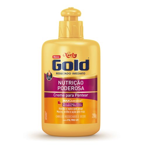 Creme Pentear Niely Gold Nutrição Poderosa 250g