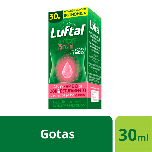 Luftal Gotas Simeticona 75mg/ml - 30ml
