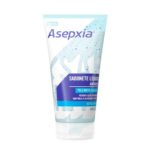 Sabonete Facial Esfoliante Asepxia Antiacne 100ml