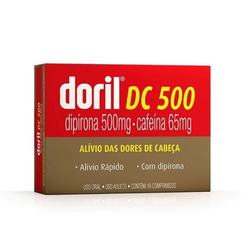 Doril Dc 500 Com 16 Comprimidos