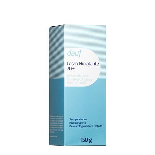 Loção Hidratante Dauf Hidroxietil Ureia 20pc 150g