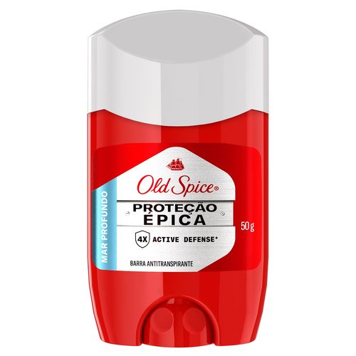Desodorante Old Spice Proteção Epica Active Advanced Mar Profundo 50g