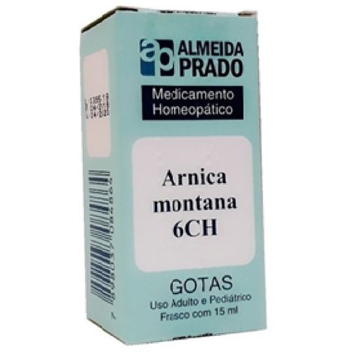 Arnica Montana 6ch Almeida Prado Gotas 15ml