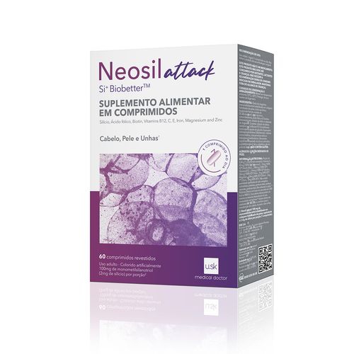 Neosil Attack Com 60 Comprimidos Revestidos