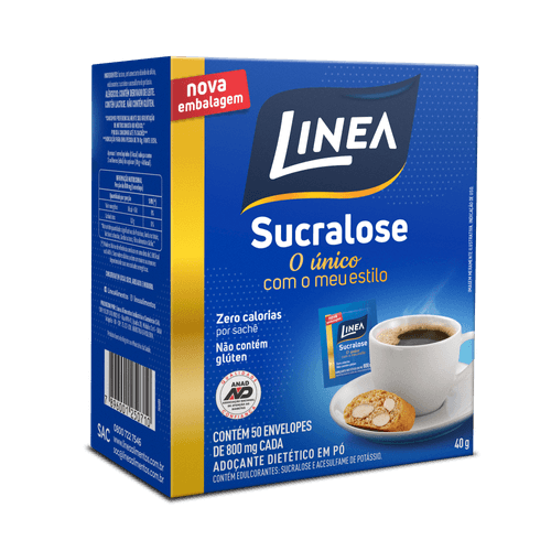 Adoçante Linea Sucralose Env/50