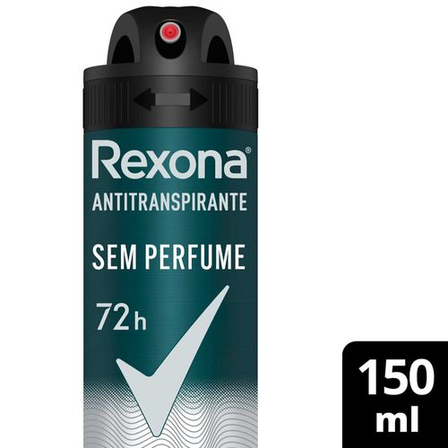 Desodorante Rexona Men Sem Perfume Aerosol 90g