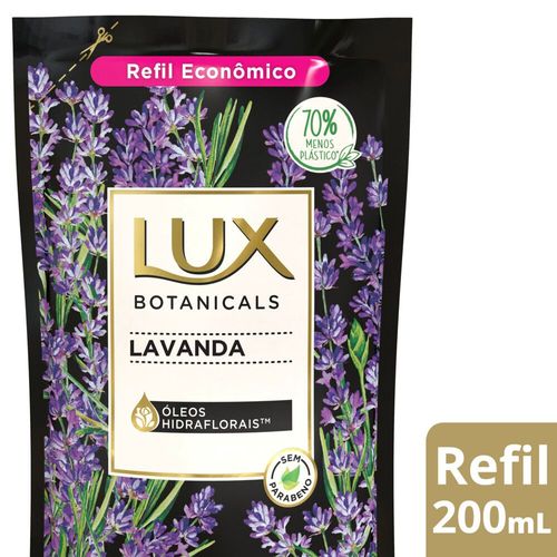 Sabonete Lux Botanicals Lavanda Refil 200ml
