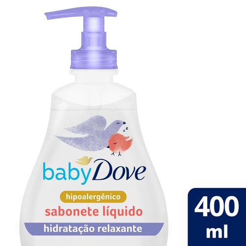 Sabonete Dove Baby Hora De Dormir Hidratação Relaxante Líquido 400ml