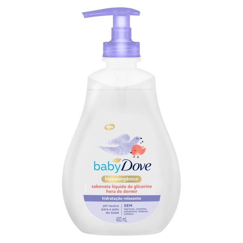 Sabonete Dove Baby Hora De Dormir Hidratação Relaxante Líquido 400ml