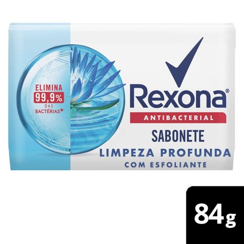 Sabonete em Barra Rexona Antibacterial Limpeza Profunda 84 g