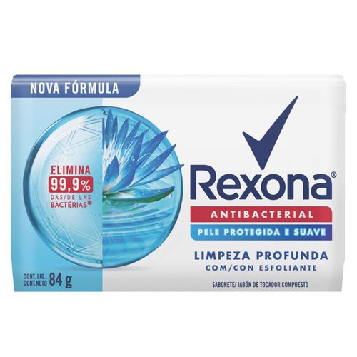 Sabonete em Barra Rexona Antibacterial Limpeza Profunda 84 g