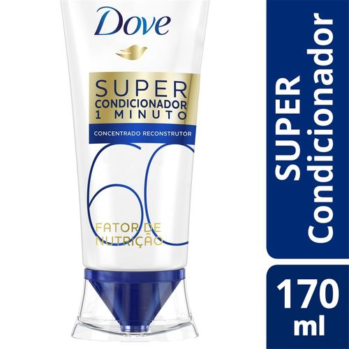 Super Condicionador 1 Minuto Dove  Fator De Nutrição 60 170 Ml