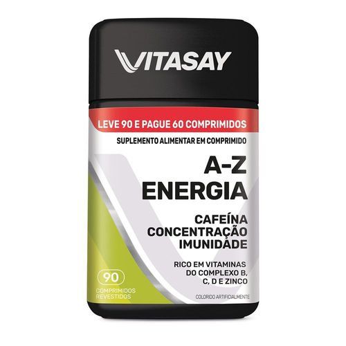 Multivitaminico Vitasay A-Z Energia com 90 comprimidos