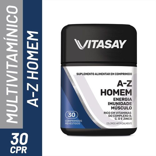 Multivitaminico Vitasay AZ Homem com 30 comprimidos