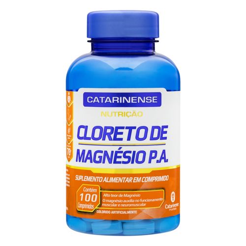 Cloreto de Magnésio P.A. 100 comprimidos Catarinense Nutrição