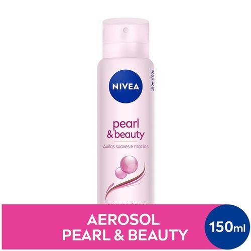 NIVEA Desodorante Antitranspirante Aerossol Pearl & Beauty 150ml