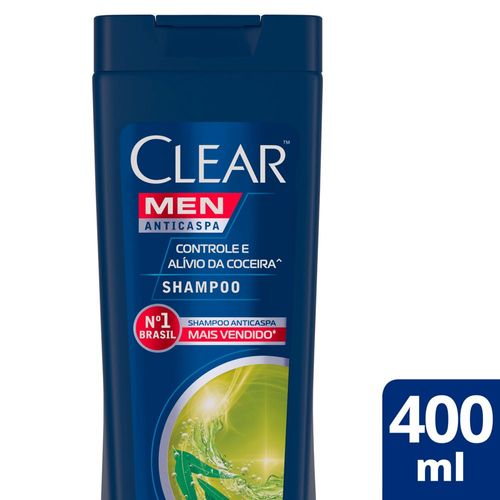 Shampoo Clear Controle Coceira 400ml