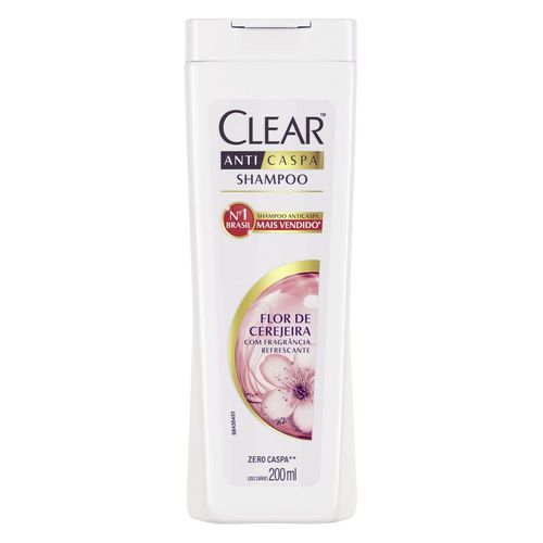 Shampoo Clear Anticaspa Flor De Cerejeira 200ml