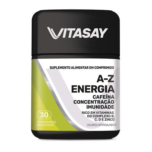 Multivitaminico Vitasay A-Z Energia com 30 comprimidos