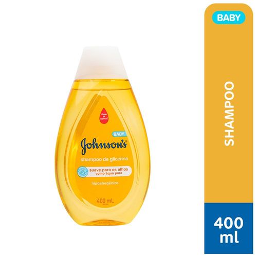 Shampoo Para Bebê Johnson's Baby De Glicerina 400ml