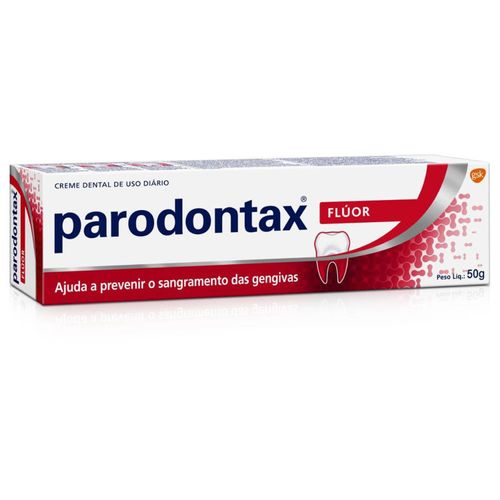 Parodontax Flúor Creme Dental para Prevenção do Sangramento das Gengivas 50g