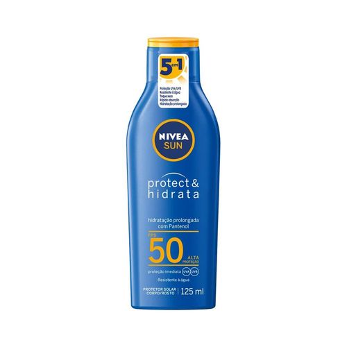 Protetor Solar Nivea Protect Hidrata Fps50 125ml