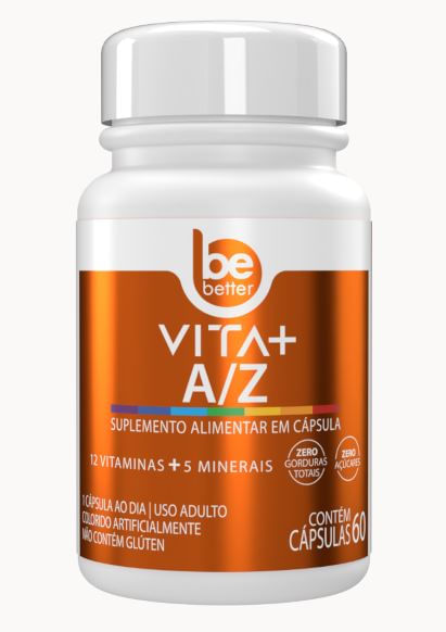 Vita + A-Z  Com 60 Cápsulas Be Better