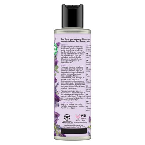Shampoo Love Beauty And Planet Smooth And Serene Oleo De Argan & Lavanda 300ml