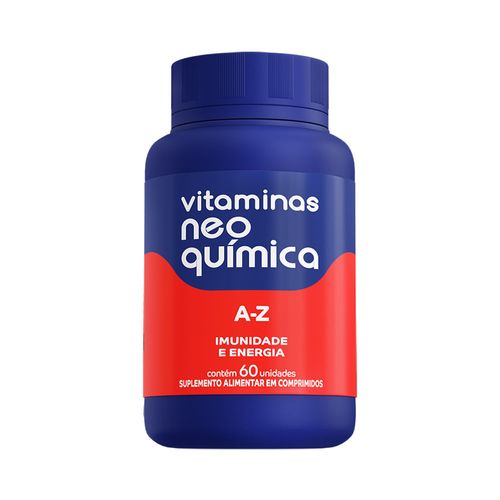Vitaminas Neo Química A-Z 60 Comprimidos