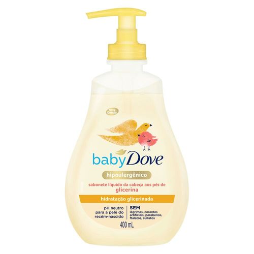 Sabonete Dove Baby Hidratação Glicerinada Liquido 400ml